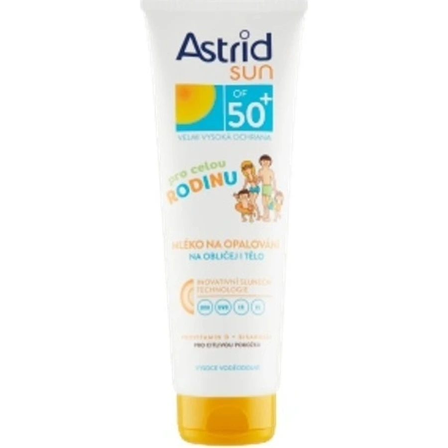 ASTRID SUN Family Sunscreen Lotion OF 50+ 1x250 мл, Солнцезащитный лосьон: цены и характеристики