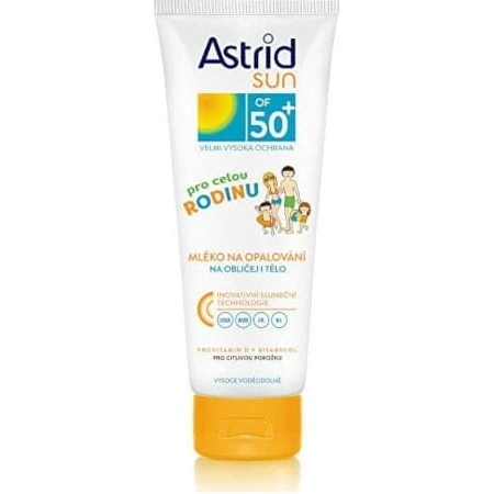 ASTRID SUN Family Sunscreen Lotion OF 50+ 1x250 мл, Солнцезащитный лосьон: цены и характеристики