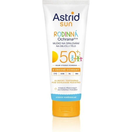 ASTRID SUN Family Sunscreen Lotion OF 50+ 1x250 мл, Солнцезащитный лосьон: цены и характеристики