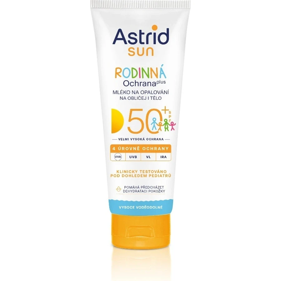 ASTRID SUN Family Sunscreen Lotion OF 50+ 1x250 мл, Солнцезащитный лосьон: цены и характеристики