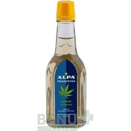 ALPA FRANCOVKA KONOPE/CANNABIS 1×60 мл, спиртовий розчин на траві: ціни та характеристики