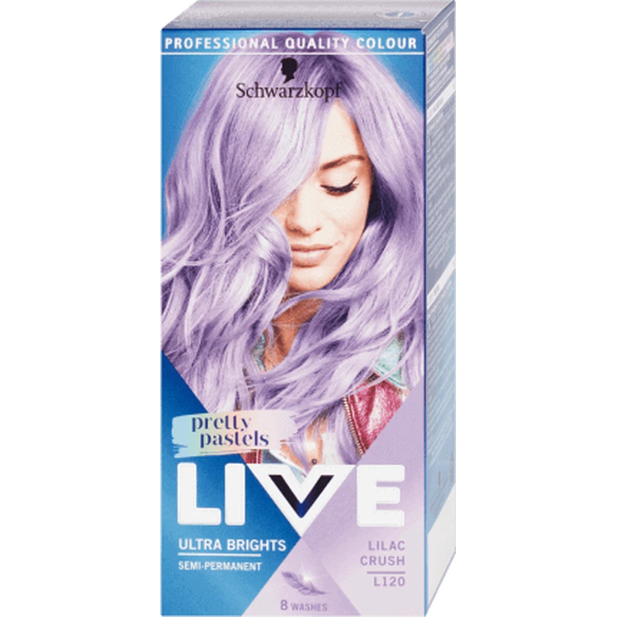 Schwarzkopf Live L12 Liliac Blush Полуперманентный лак для ногтей, 80 г: цены и характеристики