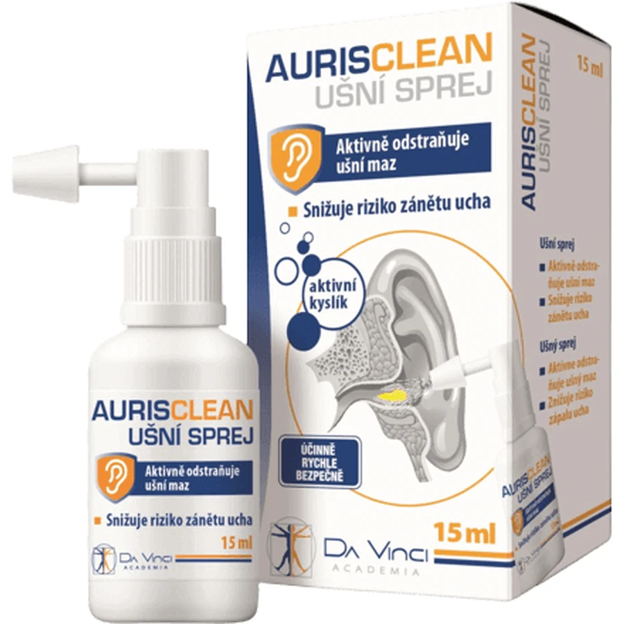 Спрей для вух Da Vinci Academia Da Vinci Aurisclean 15 мл: ціни та характеристики