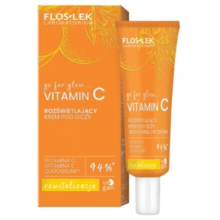 Floslek Laboratorium Go For Glow Освітлюючий крем для повік з вітаміном С, 30 мл
