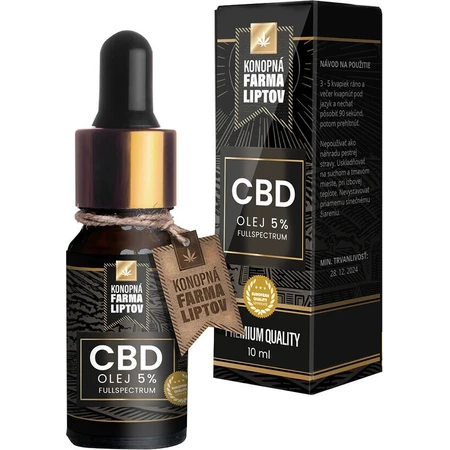 HEMP FARMA LIPTOV CBD ОЛІЯ 5% 10МЛ 1×10 мл: ціни та характеристики