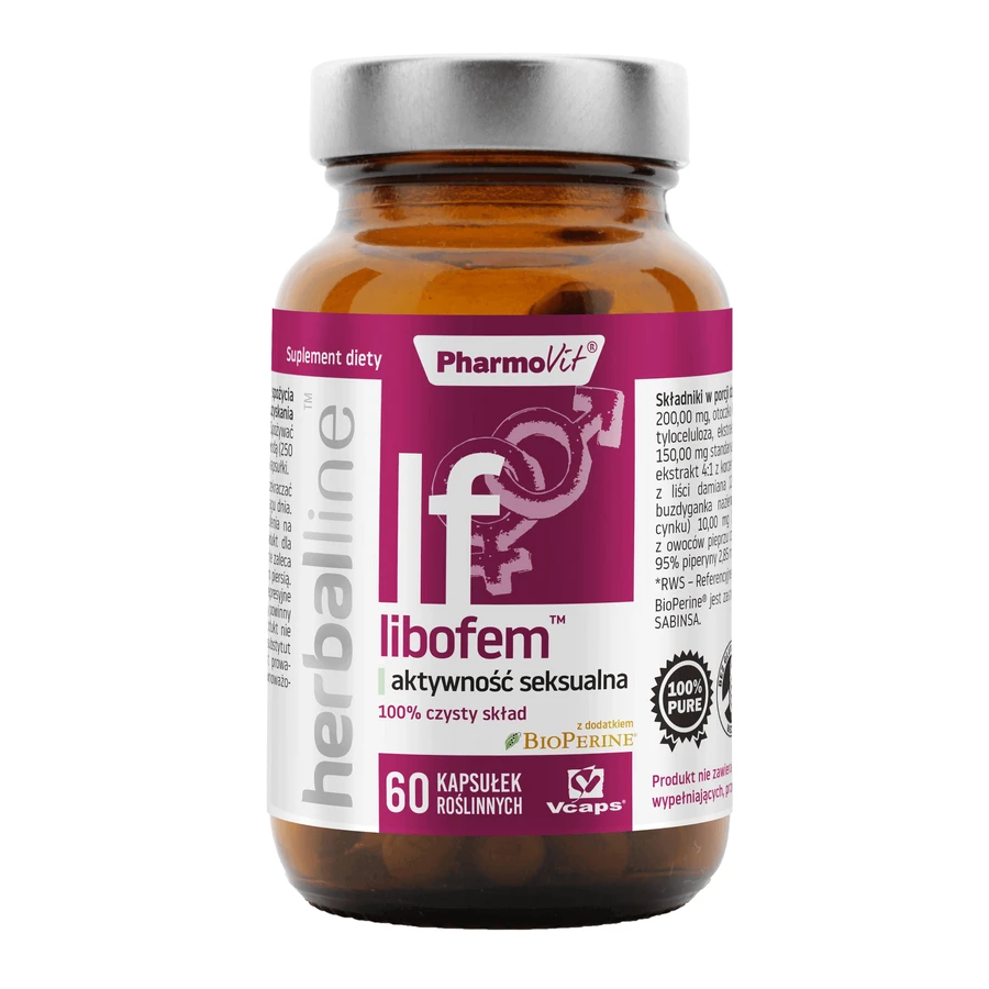 PharmoVit HerbalLine Libofem Сексуальная активность, 60 капсул rolinnych: цены и характеристики