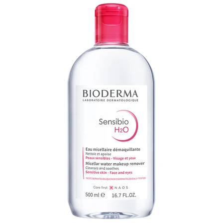 Bioderma Sensibio H2O Мицеллярный лосьон 500 мл: цены и характеристики