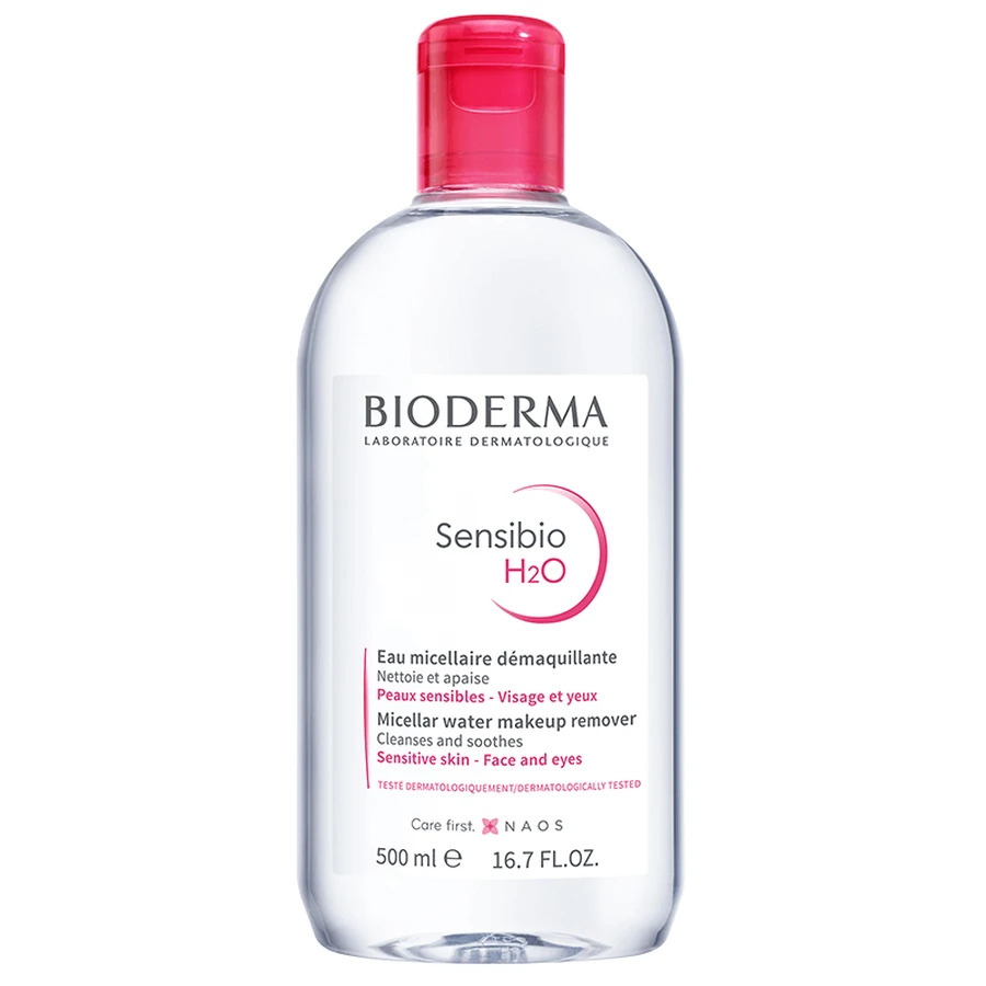 Bioderma Sensibio H2O Мицеллярный лосьон 500 мл: цены и характеристики