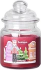Ароматична свічка Bolsius Glass Nutcracker червона 1×1 шт, розмір 79 x 129 мм
