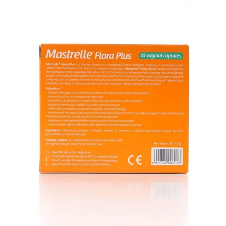 Мастрелль Флора Плюс Fiterman Mastrelle Flora PLus, вагінальні капсули 10 шт.: ціни та характеристики