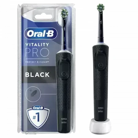 Електрична зубна щітка Vitality Pro Black, оральна: ціни та характеристики