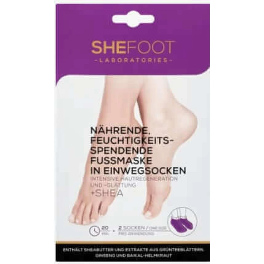 SHEFOOT Регенерирующая маска для ног, 1 шт.: цены и характеристики