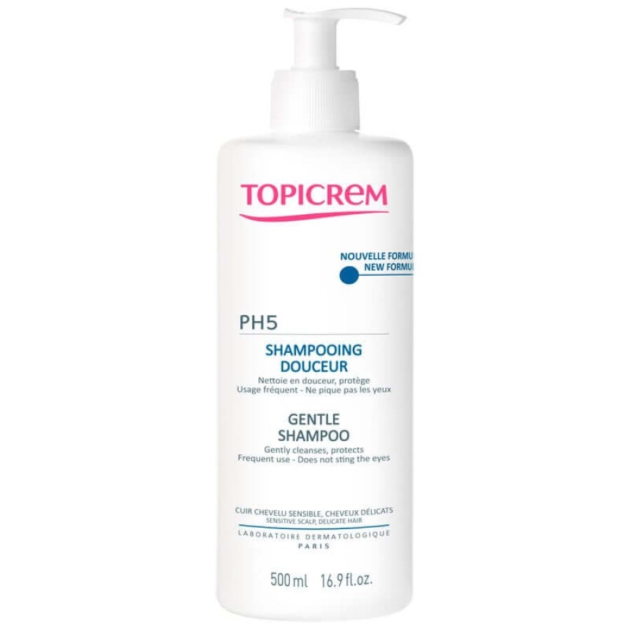 Шампунь Topicrem PH5 для всіх типів волосся, 500 мл: ціни та характеристики