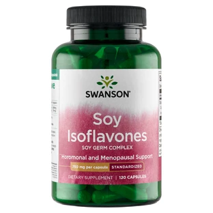 Swanson Soy Isoflavones, изофлавоны сои, 120 капсул