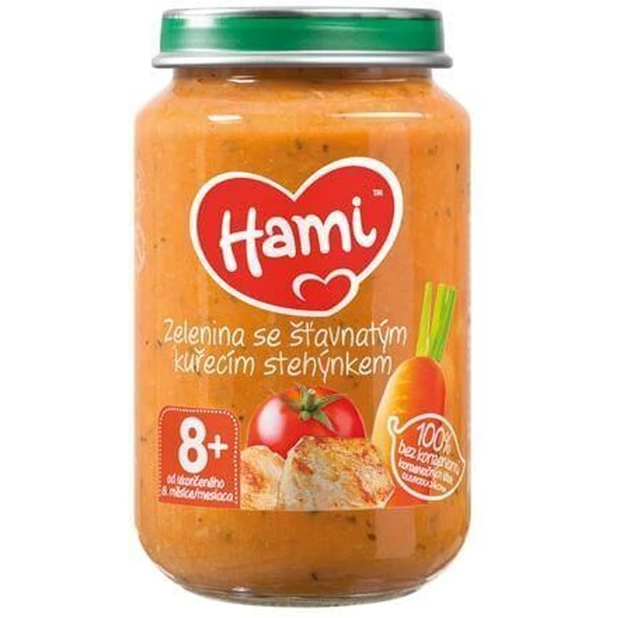 Хами Овощи с куриной ножкой 200 г: цены и характеристики