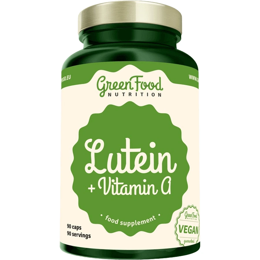 GreenFood Nutrition Лютеїн+вітамін А 90 капсул: ціни та характеристики