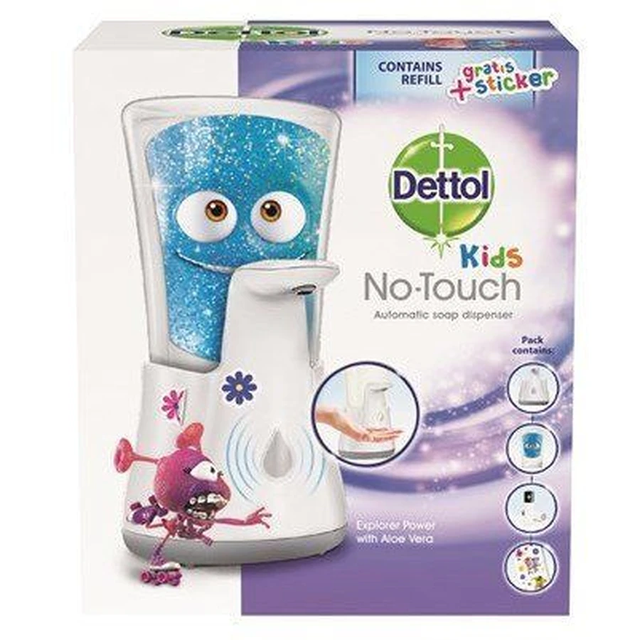 Безконтактний дозатор мила Dettol Kids Dobrodruh 250 мл: ціни та характеристики