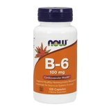 Now Foods B-6 100 мг, вітамін B6, 100 капсул