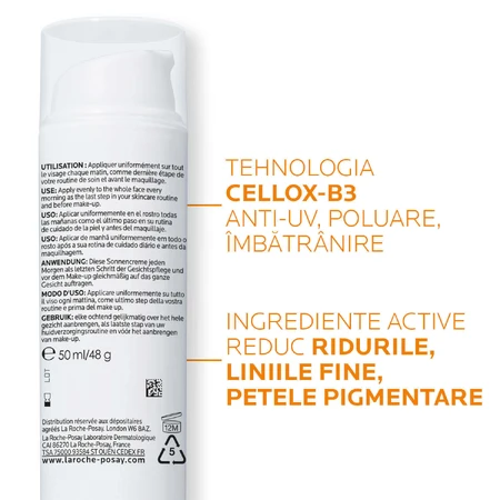 Фотозахисний крем SPF 50 Anthelios Age Correct, 50 мл, La Roche-Posay: ціни та характеристики