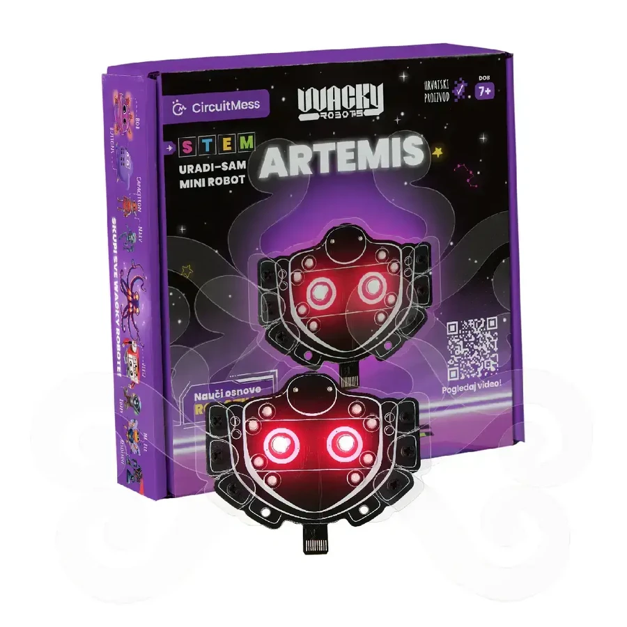 Робототехнический набор Stem Wacky Robots, 7+ лет, Artemis, CircuitMess: цены и характеристики