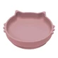 Силиконовая миска Kitty II, 6 месяцев+, Old Rose, Appekids
