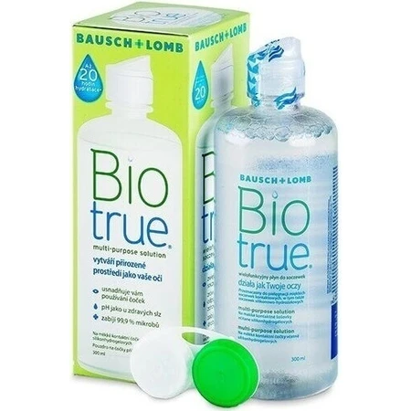 Многоцелевой раствор Biotrue 1×300 мл, раствор для глаз: цены и характеристики