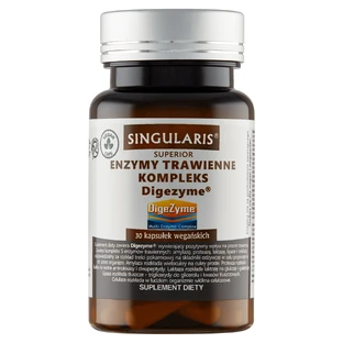 Singularis Superior, Травні ферменти, комплекс Digezyme, 30 капсул