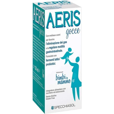 Капли Аэрис Specchiasol Aeris gocce против колик, 20 мл: цены и характеристики