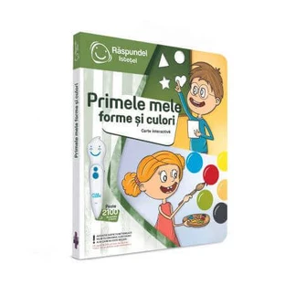 Інтерактивна книжка "Мої перші форми та кольори", Raspundel Istetel