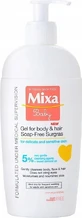 Mixa Baby Гель без мыла для тела и волос 1×250 мл, гель для мытья детей