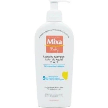 Mixa Baby Гель без мыла для тела и волос 1×250 мл, гель для мытья детей: цены и характеристики