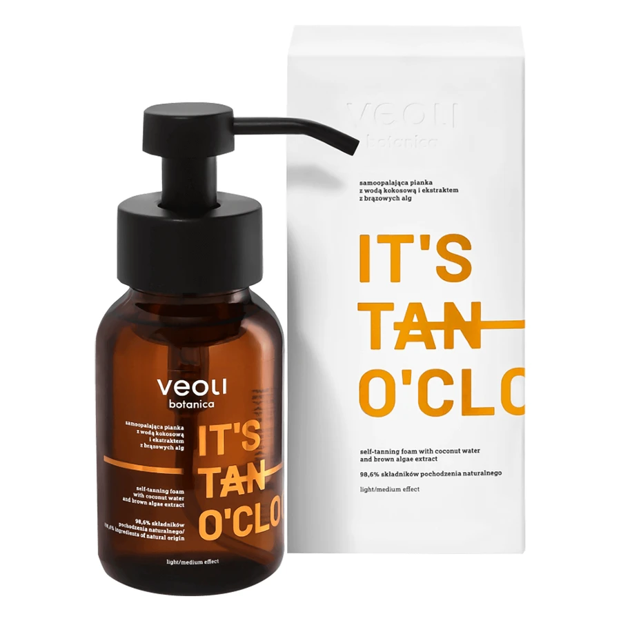 Veoli Botanica Пенка для самостоятельного загара с кокосовой водой и экстрактом березовых водорослей, 240 мл: цены и характеристики