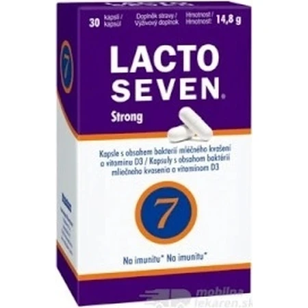 Vitabalans LACTOSEVEN Strong 1×30 cps: ціни та характеристики