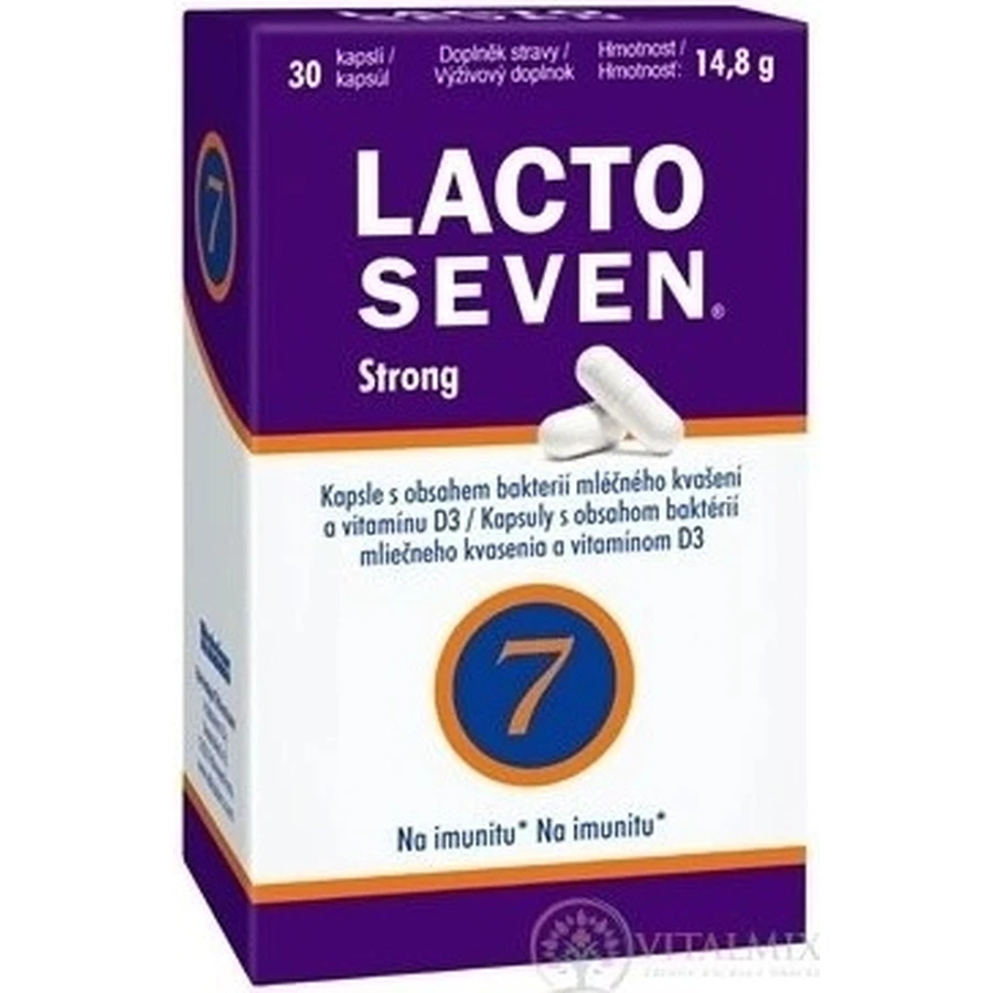 Vitabalans LACTOSEVEN Strong 1×30 cps: ціни та характеристики