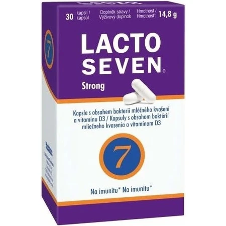 Vitabalans LACTOSEVEN Strong 1×30 cps: ціни та характеристики