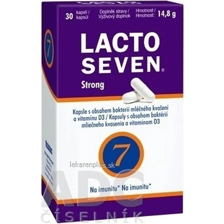 Vitabalans LACTOSEVEN Strong 1×30 cps: ціни та характеристики