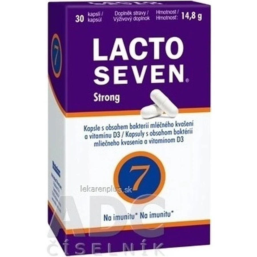 Vitabalans LACTOSEVEN Strong 1×30 cps: ціни та характеристики