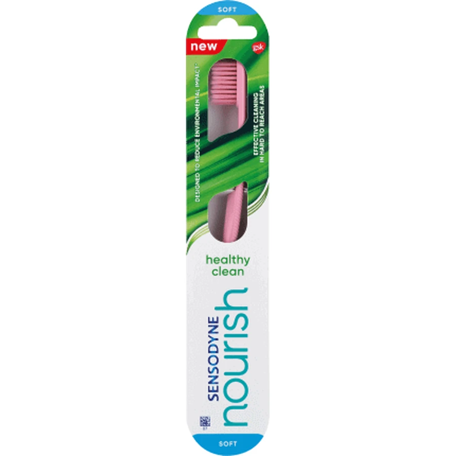 Зубна щітка Sensodyne Nourish Healthy Clean Soft, 16 г: ціни та характеристики