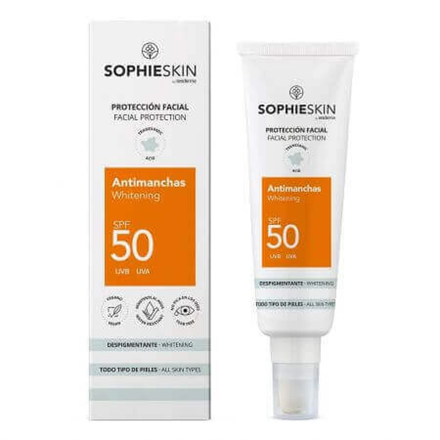 Депигментирующий крем с SPF 50, 50 мл, Sophieskin: цены и характеристики