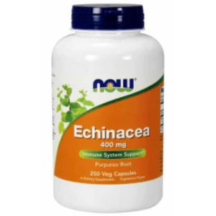 NOW Foods Ехінацея (ехінацея) 400 мг - 250 капсул