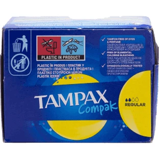 Tampax Внутренние тампоны Compak Regular, 16 шт.