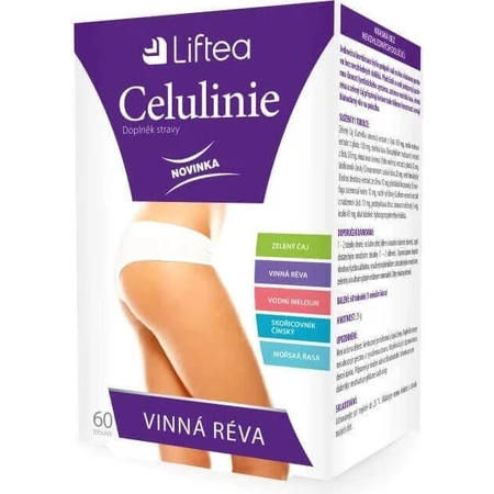 LIFTEA CELULINIE 1×60 cps, пищевая добавка: цены и характеристики