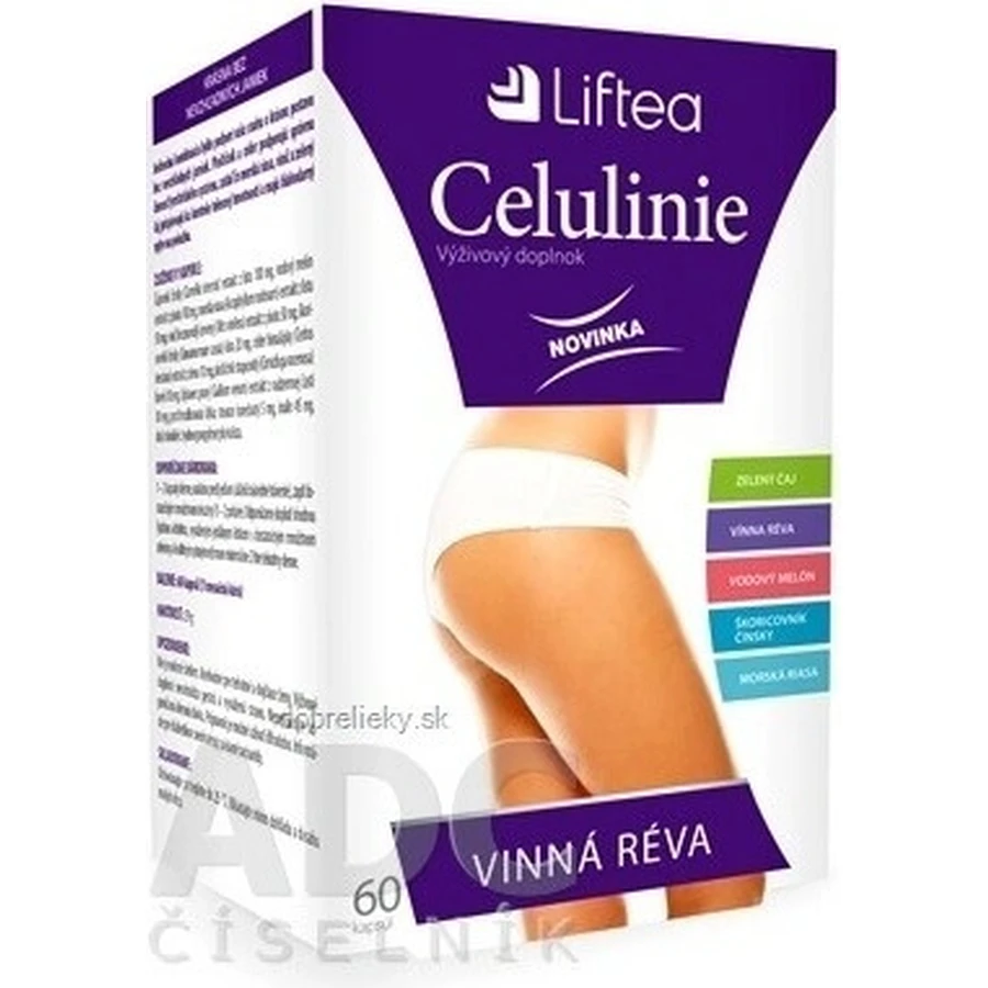 LIFTEA CELULINIE 1×60 cps, пищевая добавка: цены и характеристики