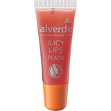 Alverde Naturkosmetik Соковитий блиск для губ персиковий, 8 мл