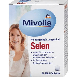 Селен Mivolis Selen міні-таблетки, 60 шт.