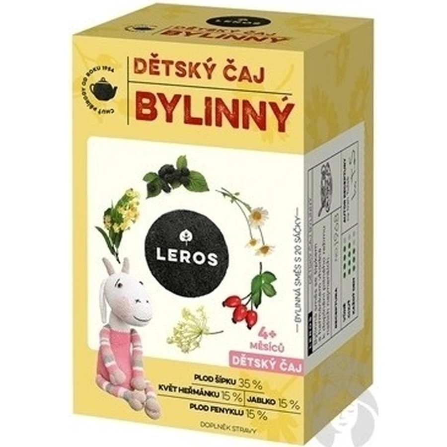 LEROS CHILDREN'S HERBAL AJ 20×1,8 г, детский травяной адж: цены и характеристики