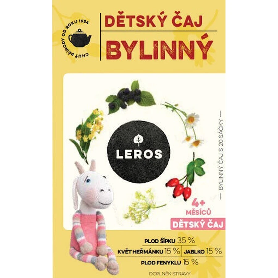 LEROS CHILDREN'S HERBAL AJ 20×1,8 г, детский травяной адж: цены и характеристики