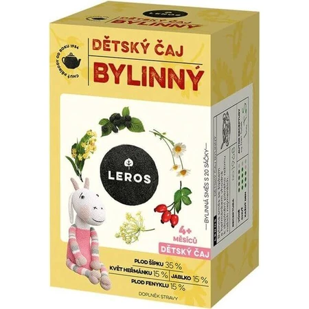 LEROS CHILDREN'S HERBAL AJ 20×1,8 г, детский травяной адж: цены и характеристики