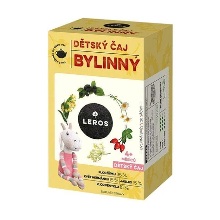 LEROS CHILDREN'S HERBAL AJ 20×1,8 г, детский травяной адж: цены и характеристики