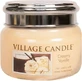 Village Candle Ароматическая свеча в стекле - Creamy Vanilla - Ванильное мороженое, маленькая 1×1 шт, ароматическая свеча